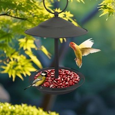 Hanging Bird Bath Water Bowl Patio Decor
