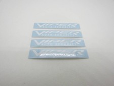 VIPER Viper Auto Security Sticker White 4 Pieces