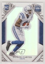 2015 Panini Crown Royale Rookie Duron Carter #119 fm0