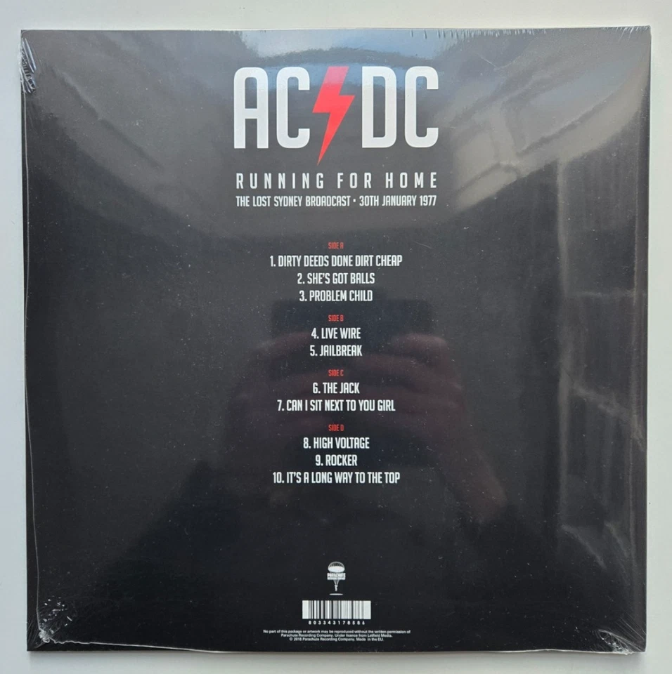 AC/DC - Running For Home : The Lost Sydney Broadcast 1977 - 2 x Vinyl LP NEW - Image 2 of 4