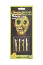 Glow-in-the-Dark Makeup Sticks Glow Dark Fancy Dress Halloween Costume Accessory