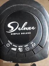 Simple Deluxe 42" Cooling Bladeless Tower Fan Black