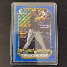 🔌IU 2026 BOWMAN CHROME BLUE GEO 1ST HANDELFRY ENCARNACION /150