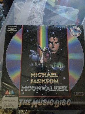 Michael Jackson MoonWalker Laser Disc