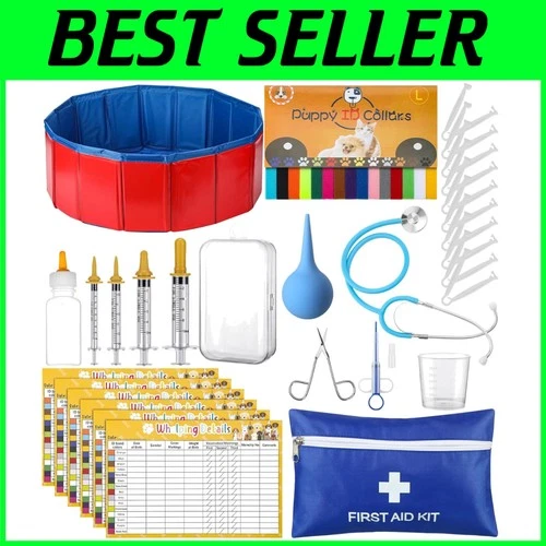 Durable Puppy Whelping Supplies: Complete Kit for Convenient Newborn Pet Care