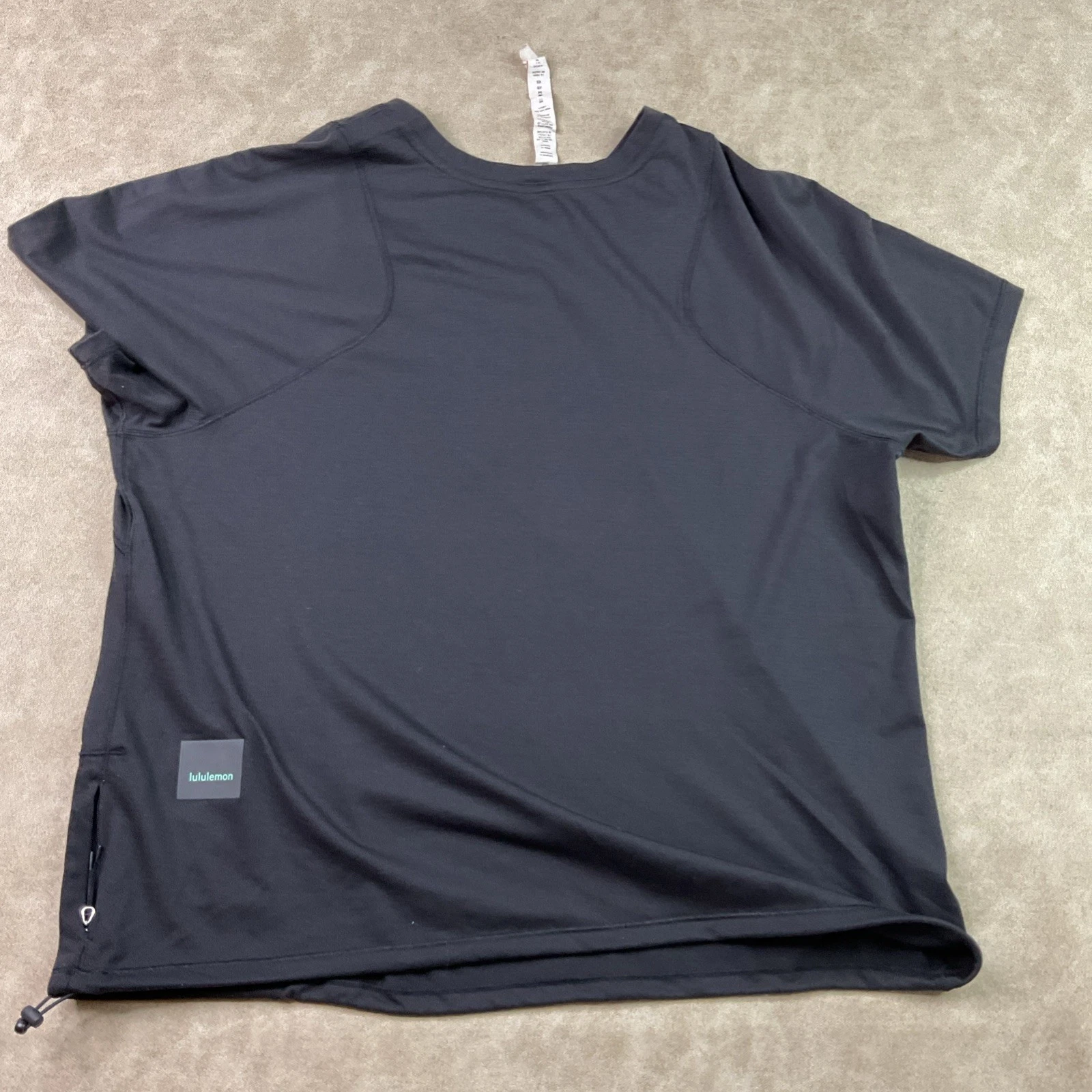 lululemon lightweight cinched hem hiking shirt