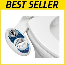 Self-Cleaning Dual Nozzle Bidet, Blue