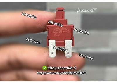 2pcs NEW Defond CPU-2113 6.5A 250VAC 4 Pins Self-locking Button Switch  #ff