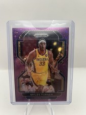2021-22 Panini Prizm Myles Turner Fast Break Purple Prizm /75