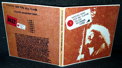 Carlos Santana & Eric Clapton Village Recorders 1970 Gate Fold CD Package NEW