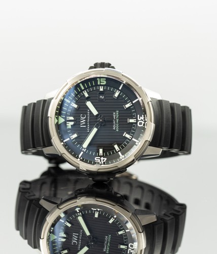 IWC Aquatimer Automatic 2000 Black Dial 46MM IW358002 Box and Papers