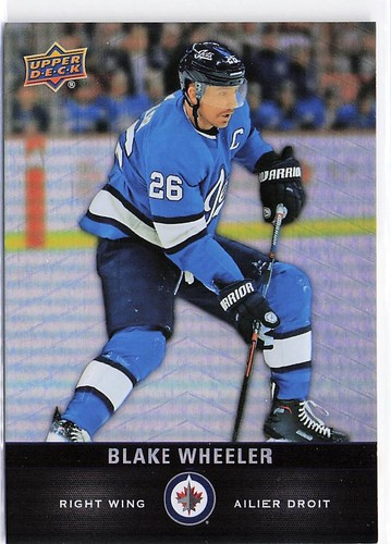 2019 Upper Deck Tim Hortons Blake Wheeler #26 card