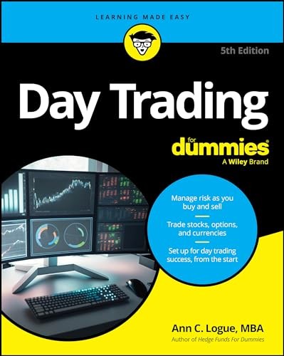 Day Trading For Dummies Ann C Logue 5th Edition Stocks Investing Finance - Image 5