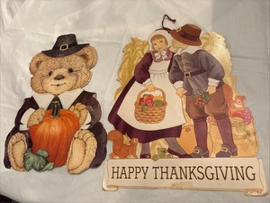 Vintage thanksgiving Cut Outs