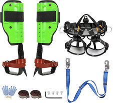 Tree Climbing Gear Non-Slip with Adjustable Climbing Belt, Tree Climbing Spikes
