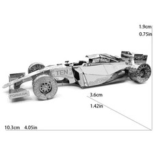 3D Metal Car Puzzle Kit - Challenging  Engaging DIY Experience