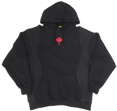 King Gnu Dripped Logo Hoodie Black Red L Size Stadium Live Outerwear