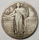 1926 P Standing Liberty Quarter - 90% Silver 25c, Great For Albums- Q-P26F