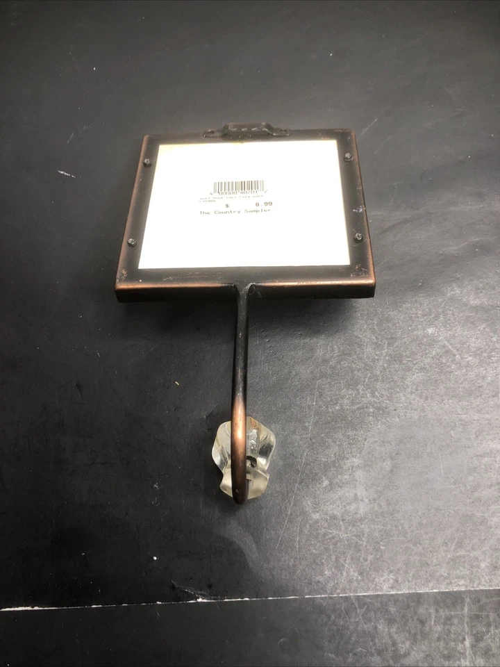 Coca-Cola 4” X 7” Coca-Cola At Fountains In Bottles- Wall Hook 980s Vintage - Image 4 of 4