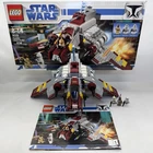 LEGO Star Wars: Republic Attack Shuttle (8019) 100% Complete Instructions & Box