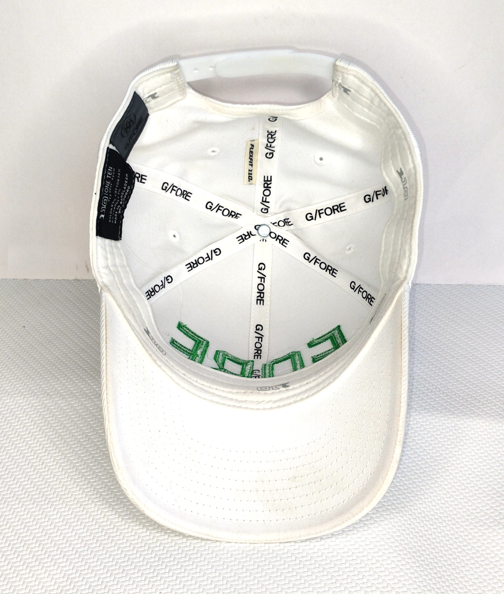 Casquette G/Fore Blanche Homme - Snapback Ajustable - Brodée - Golf - état Correct