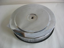 New Mr. Gasket Cal Custom 9 Chrome Air Cleaner 5 Airhorn Small Dent New Mr. Gasket Cal Custom 9 Chrome Air Cleaner 5 Airhorn Small Dent
