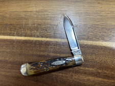 CASE XX USA TESTED 1920-1940 BONE 1 BLADE JACK KNIFE MT