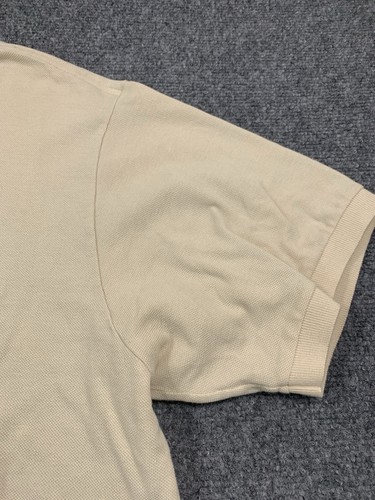 Lacoste Polo Shirt Mens Size 8 Beige Short Sleeve Casual - Picture 5 of 16