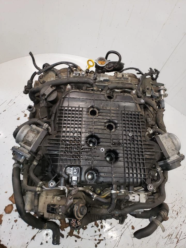 Motor 3,7 L VIN C 4º dígito VQ37VHR AWD compatible con 14-15 Infiniti Q60 1427549 Foto 2 de 4