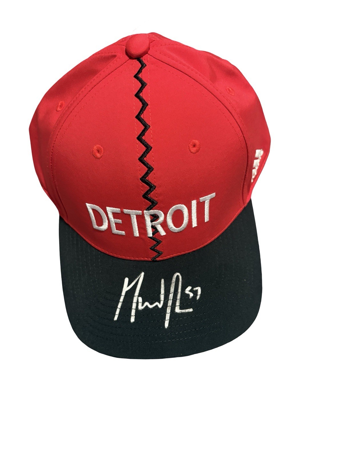 DAVID PERRON NHL Signed Autographed Detroit Red Wings Cap w/ COA Fanatics