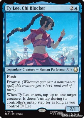 Ty Lee, Chi Blocker [TLA - 76] - NM TCG MTG