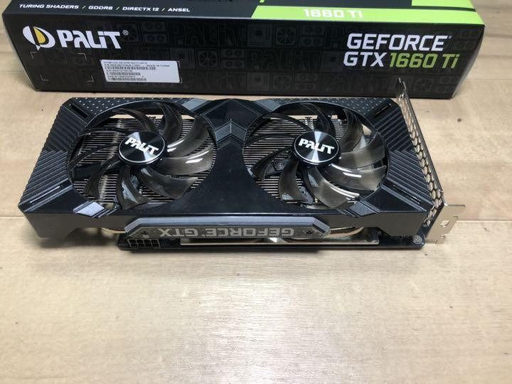 PCパーツ palit GeForce GTX1660Ti DUAL 6GB Palit Products - GeForce® GTX 1660 Dual ::