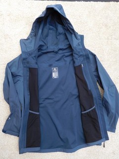Damen Softshelljacke Gr. 42 Farbe blau wasserdicht