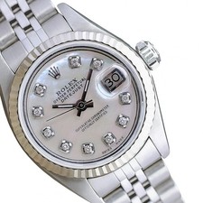 Rolex Datejust Stainless Steel White MOP Dial...