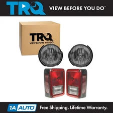 TRQ Lighting Kit Fits 2007-2017 Jeep Wrangler 2018 Wrangler JK