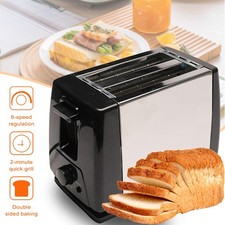 2 Slice Toaster With Wide Slots Bagel Function Toast Boost Stainless Adx