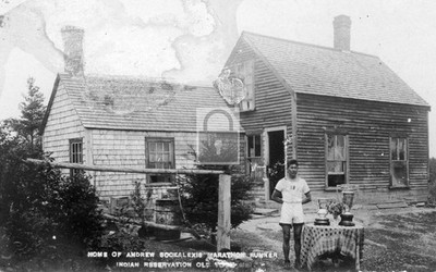 Andrew Sockalexis Penobscot Olympic Marathon Runner Old Town Maine ME - Reprint