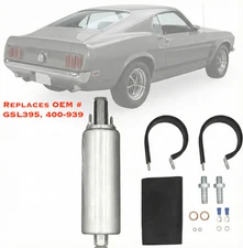 GSL395 Low Pressure Inline Fuel Pump 400-939 Kit For GM Chevy TBI 15PSI 130LPH