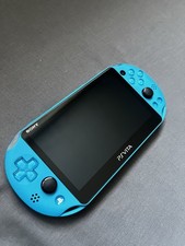 Sony PlayStation Vita Aqua Blue PCH-2006 Firmware 3.65 Console Only