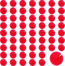 Boao 60 Pieces Red Clown Noses Cosplay Noses Foam Circus Noses for Halloween Chr