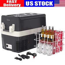 12V Car Refrigerator Freezer ,42 QT Portable Electric Cooler for Camping ,Travel