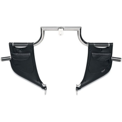 Drag Specialties Plain Lowers for Lindby Highway Bars - 3550-0036