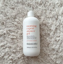 Image of This Works Morning Expert Shower Gel 500ml Jumbo Size NEW Peppermint & Rosemary
