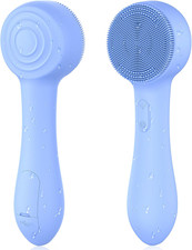 Facial Cleansing Brush Silicone Face Scrubber Waterproof Rechargeable Exfoliator