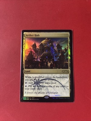 MTG Aether Hub Foil LP FNM Promo