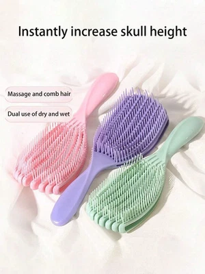 Women’s Octopus Comb – Detangling Hair Brush for Wet or Dry Tangled Hair Use