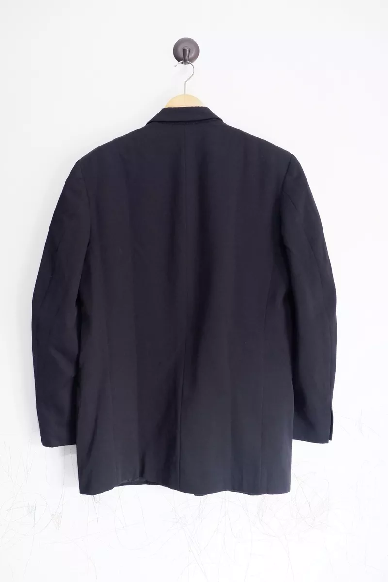 Vintage Yohji Yamamoto Wool Garbadine Blazer Jacket 80's | eBay