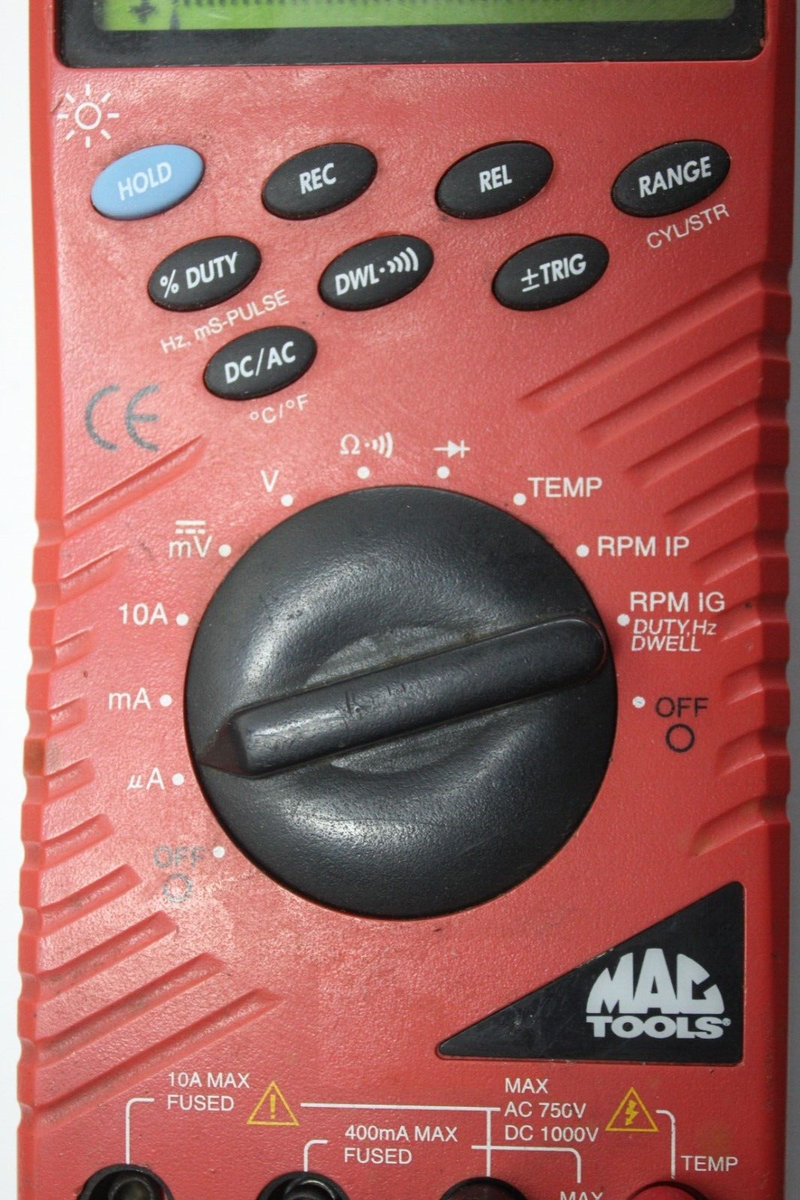 Mac Tools EM710 Digital Automotive Multimeter | eBay