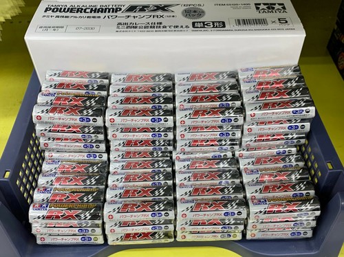 TAMIYA 55120 Mini 4WD POWERCHAMP RX Alkaline Battery (12pcs.) - Picture 3 of 4