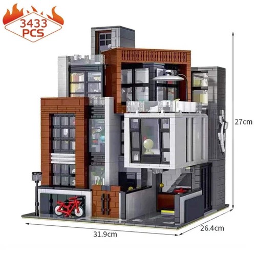 MOC-87366 Modern Villa Modular Architecture City Building Toy Gift for Kids - Picture 7 of 7